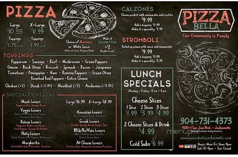 Pizza Bella - Jacksonville, FL