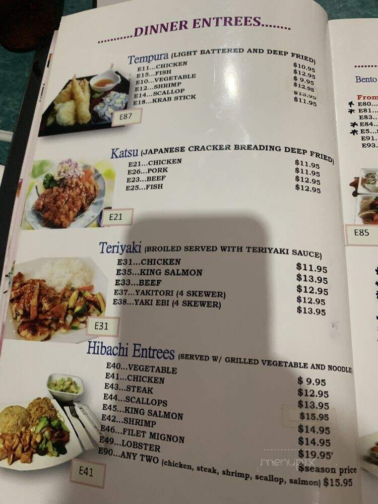 Sushi House - Jacksonville, FL menu_pic