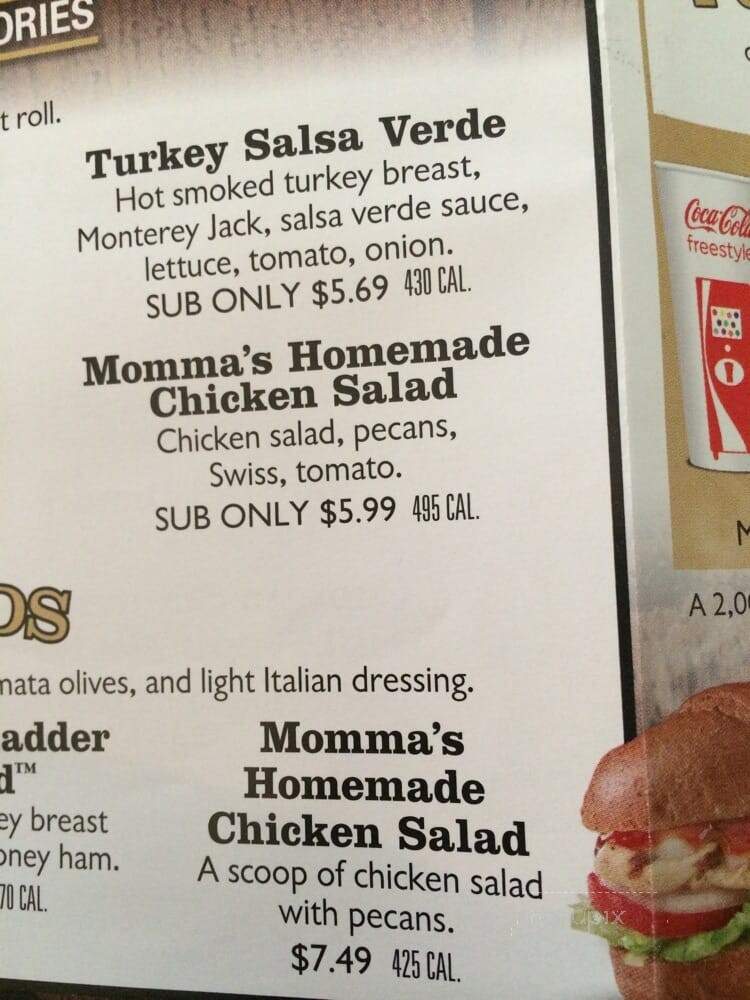 Firehouse Subs - Jacksonville, FL menu_pic