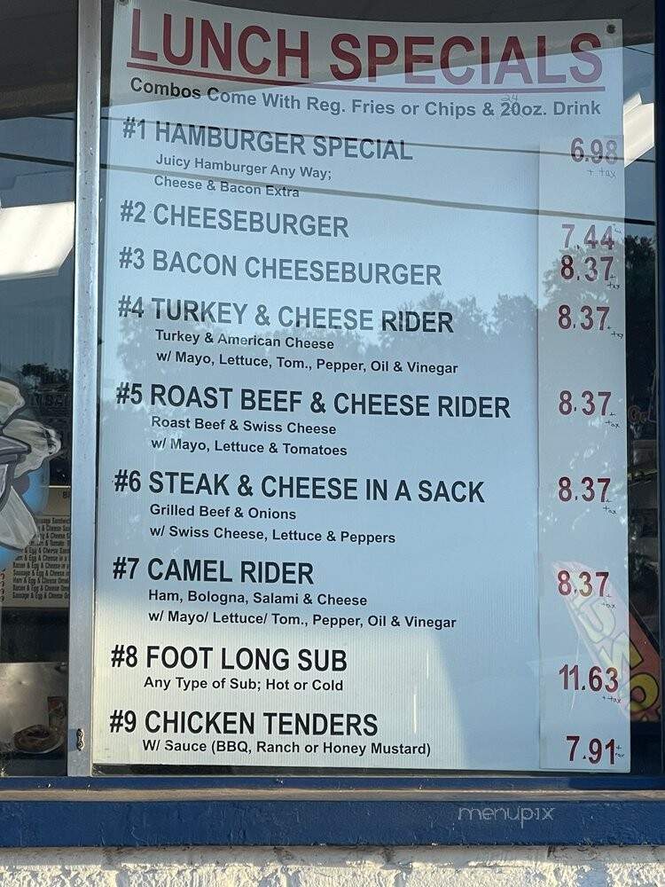 Sandwich House - Jacksonville, FL menu_pic