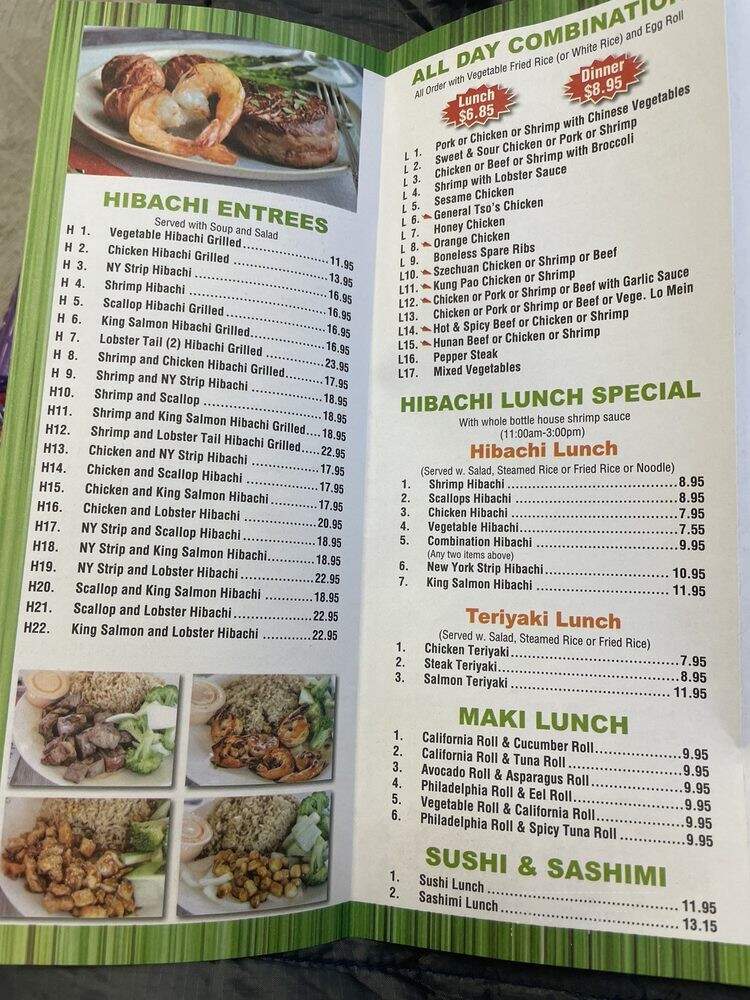 Sushinwok - Jacksonville, FL menu_pic