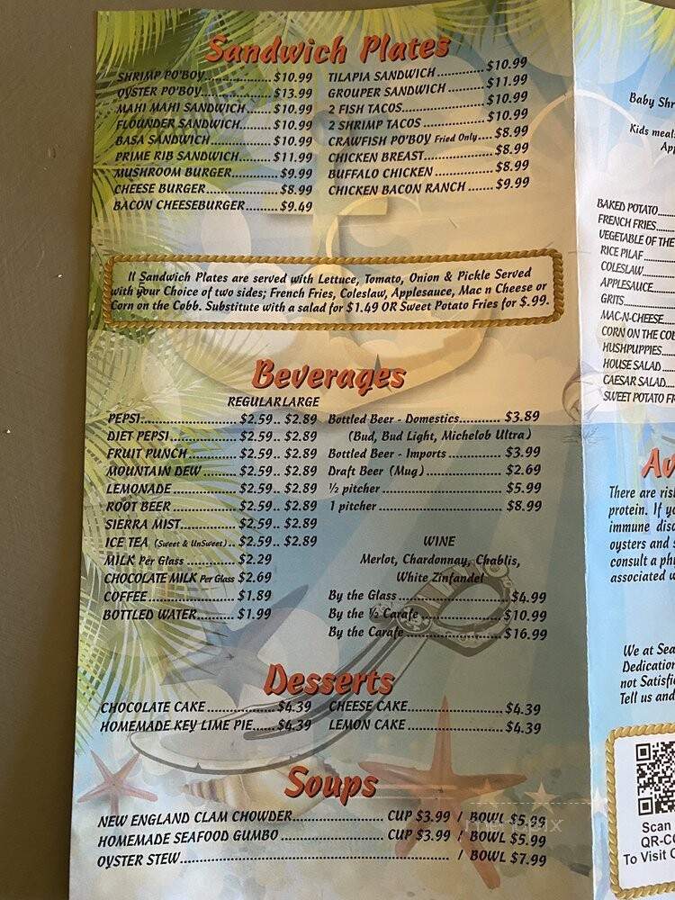 Seafood Express & More - Jacksonville, FL menu_pic
