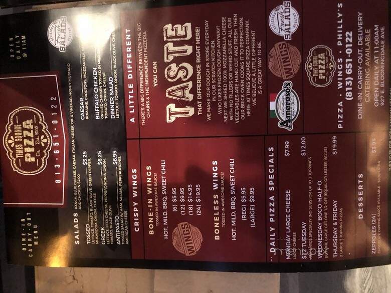 New York Times Square Pizza - Brandon, FL