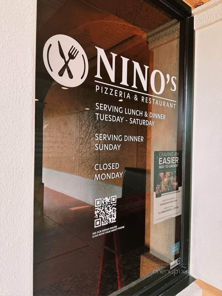 Nino's Thick & Thin Pizza - Fort Myers, FL menu_pic