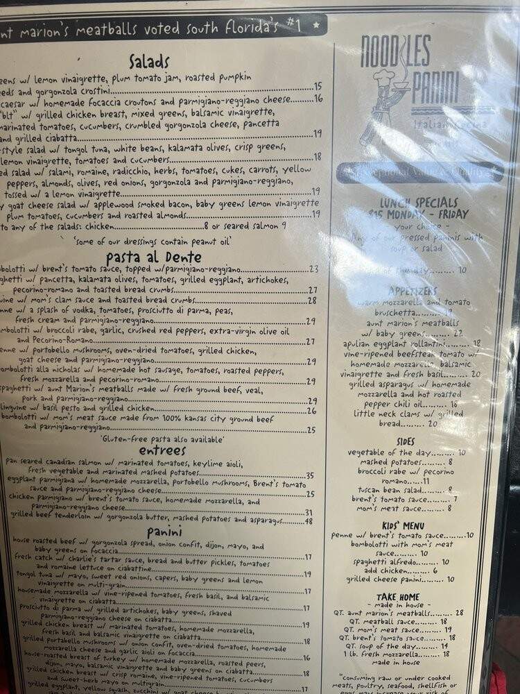 Noodles Panini - Fort Lauderdale, FL