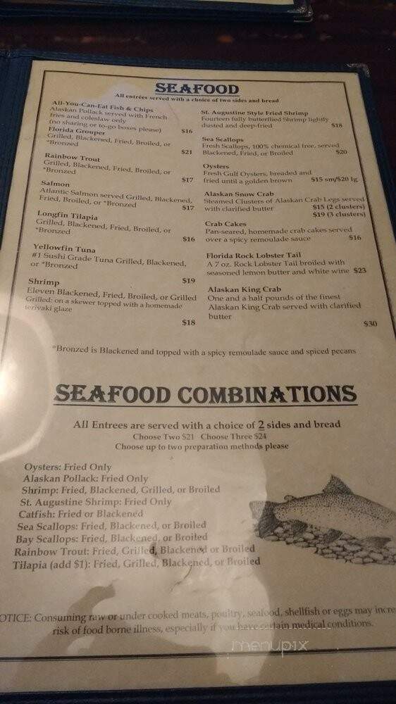 Northwest Grille - Gainesville, FL menu_pic