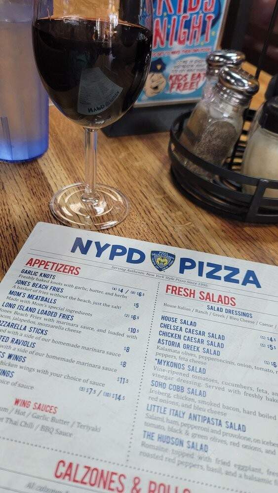 Nypd Pizza - Orlando, FL menu_pic