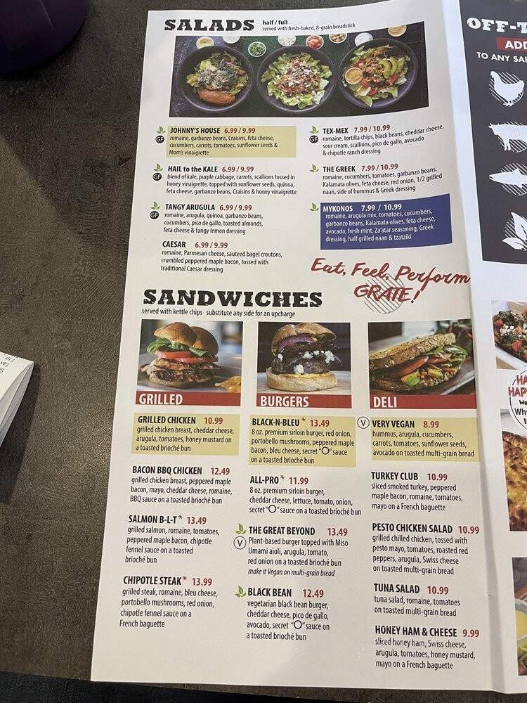 Offerdahl's Cafe Grill - Weston, FL menu_pic