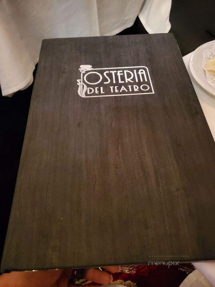 Osteria Del Teatro - Miami Beach, FL menu_pic