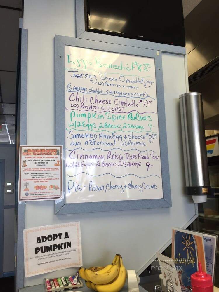 Over Easy Cafe - Oakland Park, FL menu_pic