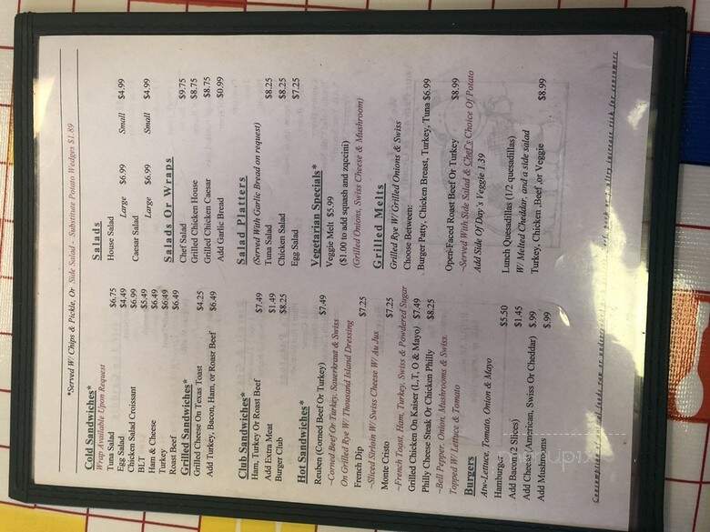 P J's Cafe & Catering - Hawthorne, FL menu_pic