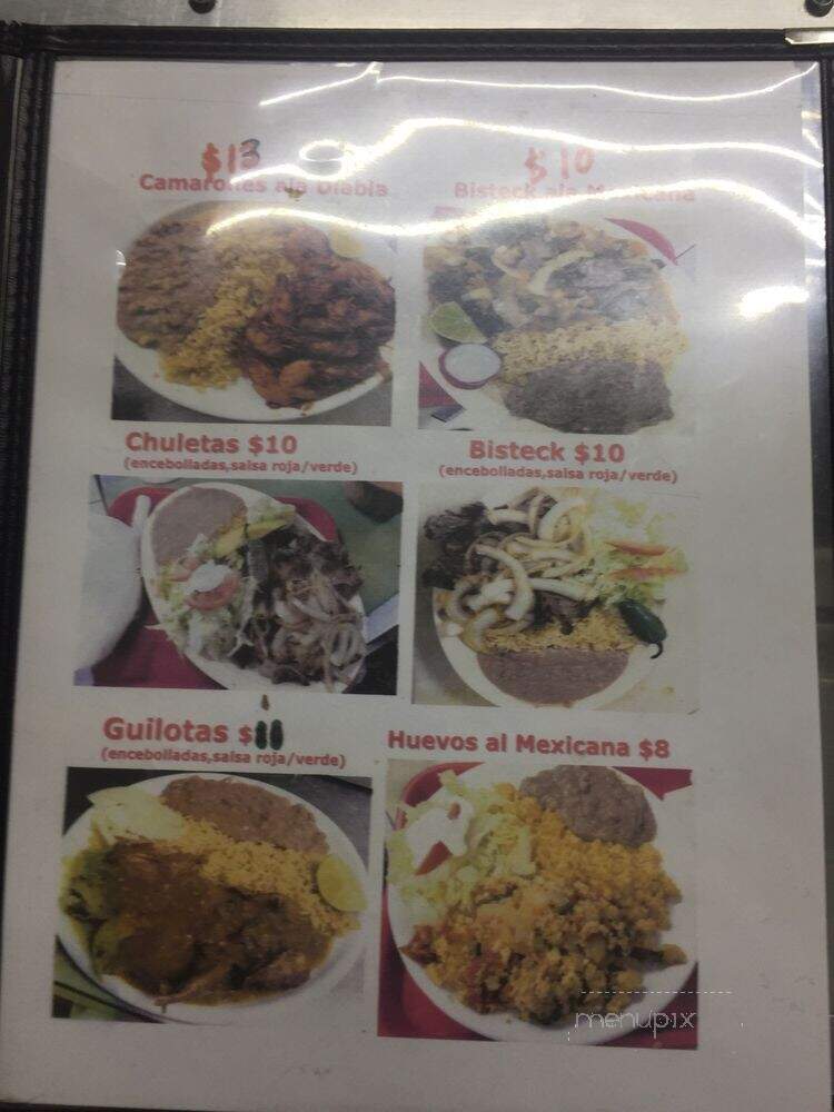 Paleteria Y Taqueria Guerrence - Lakeland, FL menu_pic