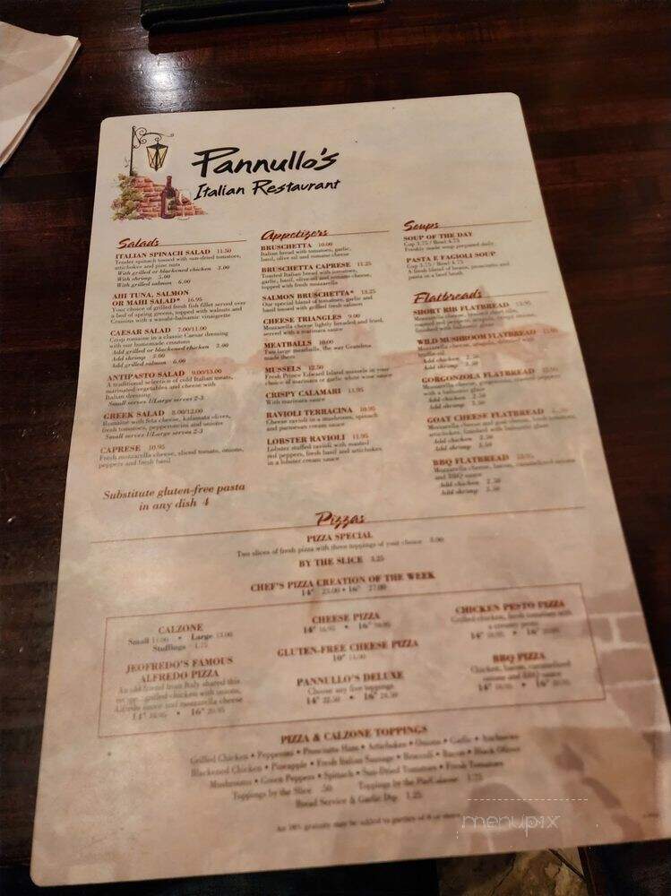 Pannullo's Italian Restaurant - Winter Park, FL