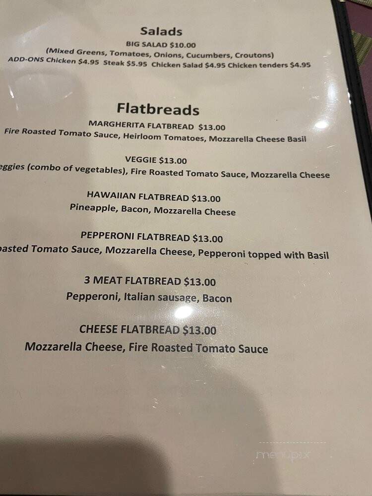 Pennbrooke Grill - Leesburg, FL menu_pic