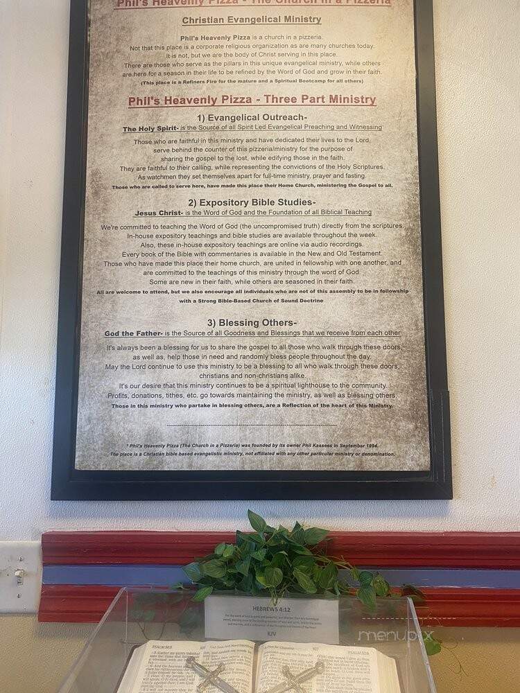 Phil's Calzone Factory - Pompano Beach, FL menu_pic