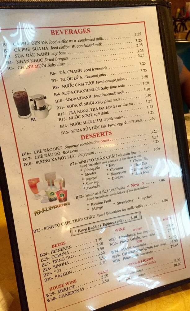 Pho Hoa Restaurant - Tamarac, FL menu_pic
