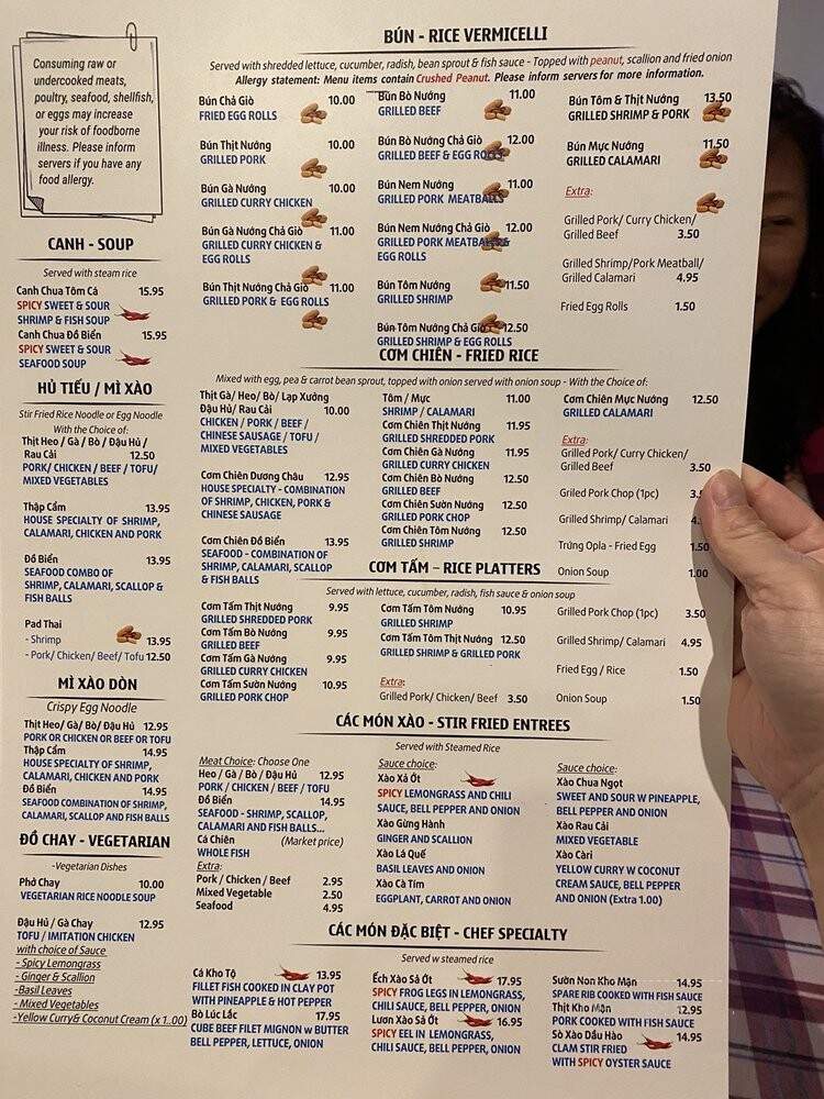 Pho Quyen Vietnamese - Tampa, FL menu_pic