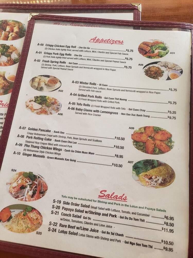 Phothang Restaurant - Miami, FL menu_pic