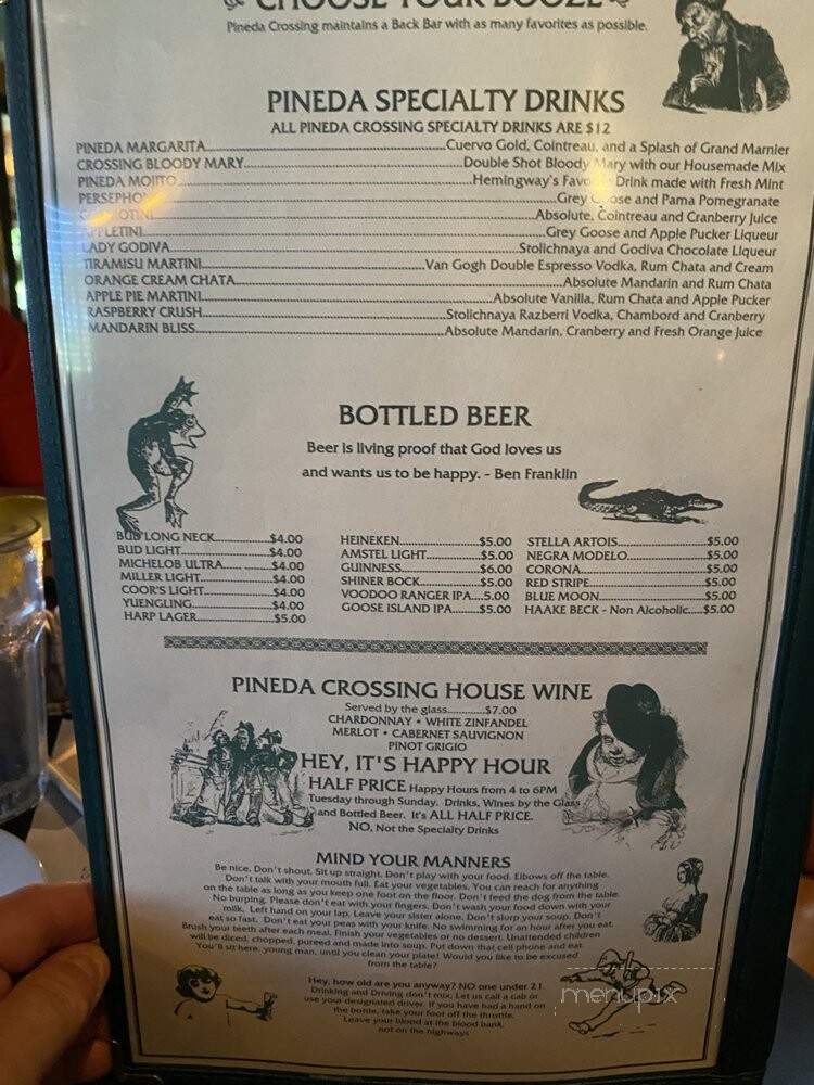 Pineda Crossing Bar & Grill - Melbourne, FL menu_pic