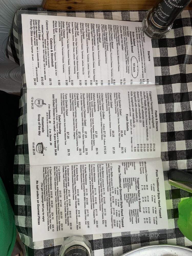 Pizza Chef - Sarasota, FL menu_pic