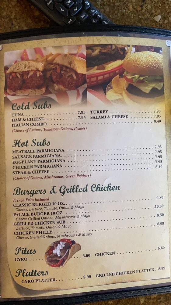 Pizza Palace - Lake Worth, FL menu_pic