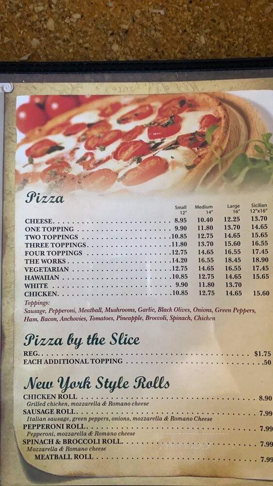 Pizza Palace - Lake Worth, FL menu_pic