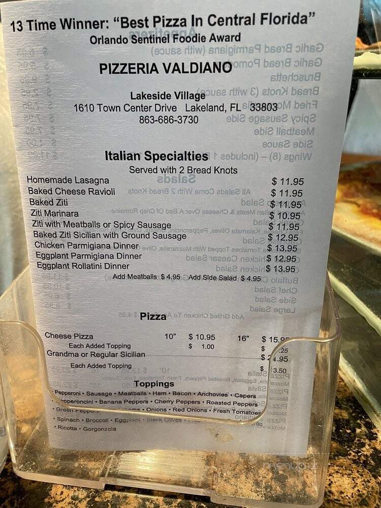 Pizzeria Valdiano - Lakeland, FL