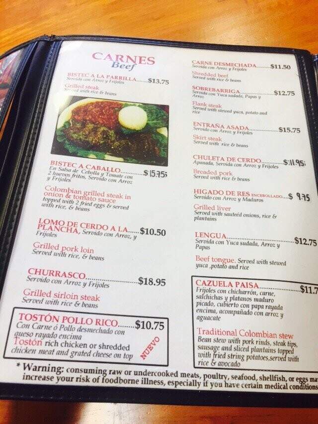 Pollo Rico Grill - Tamarac, FL menu_pic