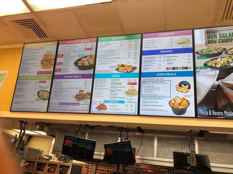 Pollo Tropical - Pembroke Pines, FL menu_pic