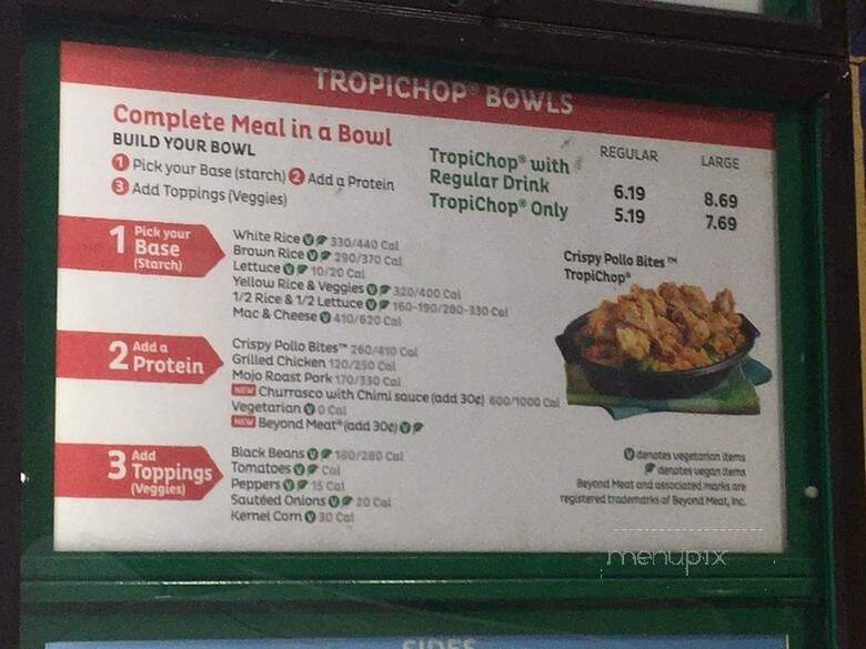 Pollo Tropical - Palm Beach Gardens, FL menu_pic