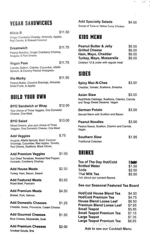 Pom Pom Tea House - Orlando, FL menu_pic