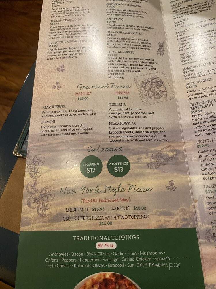 Pomodoro Cafe - Gainesville, FL menu_pic
