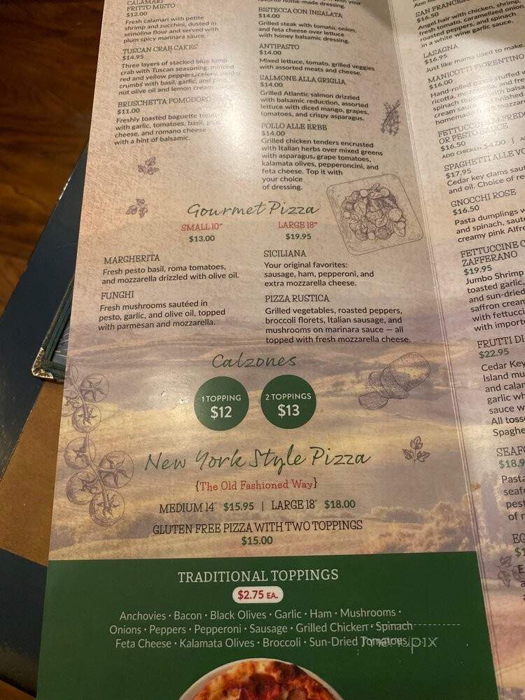 Pomodoro Cafe - Gainesville, FL menu_pic