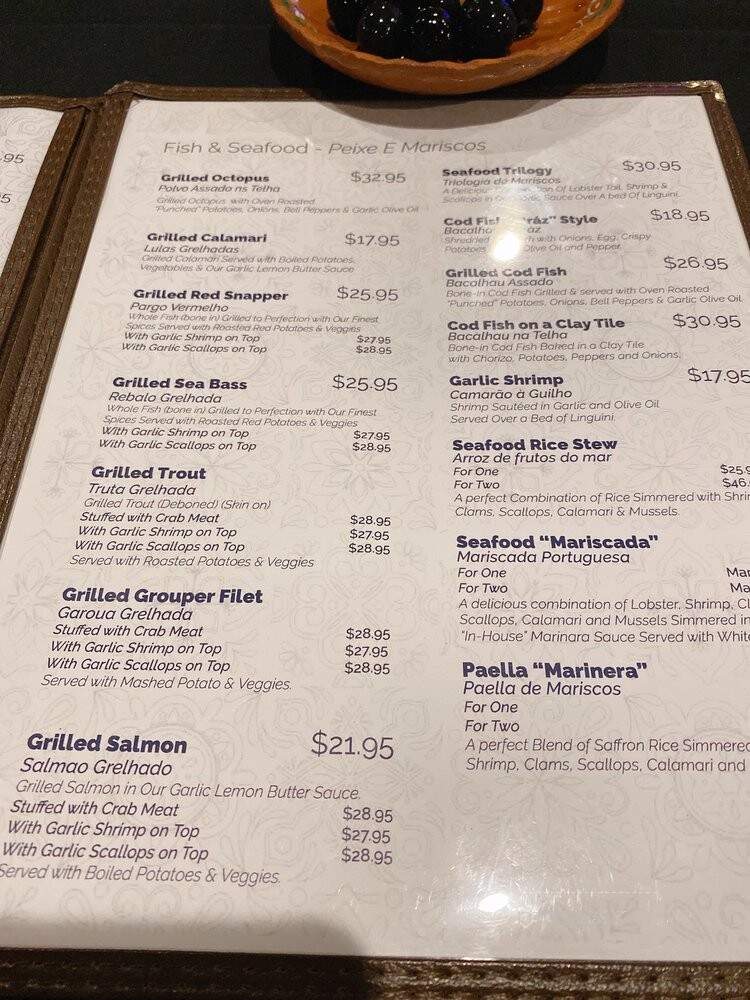 Portuguese Restaurant - Palm Coast, FL menu_pic