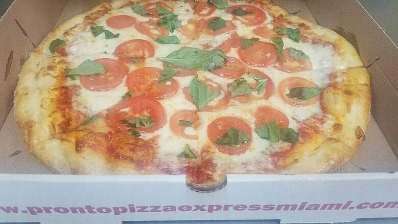 Pronto Pizza Express - Miami, FL menu_pic