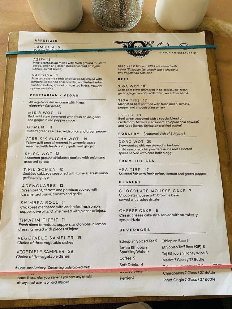 Queen Of Sheeba - West Palm Beach, FL menu_pic