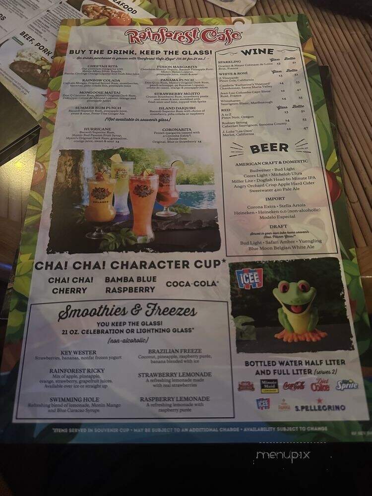 Rainforest Cafe - Lake Buena Vista, FL