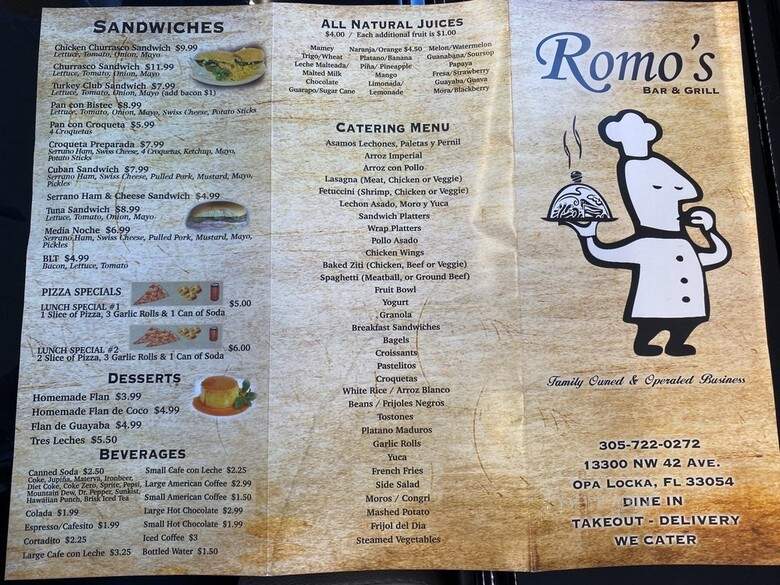 Romo's Pizza - Opa Locka, FL