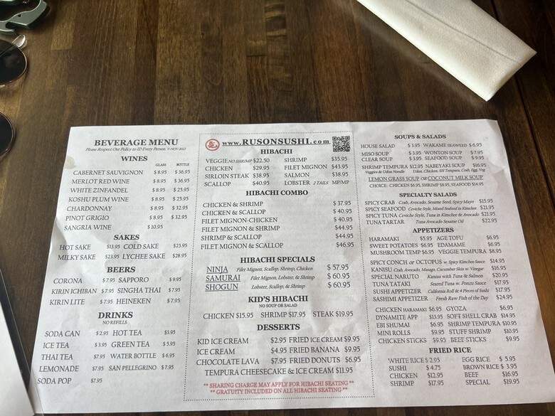 Ruson Japanese Steak House - Miami, FL