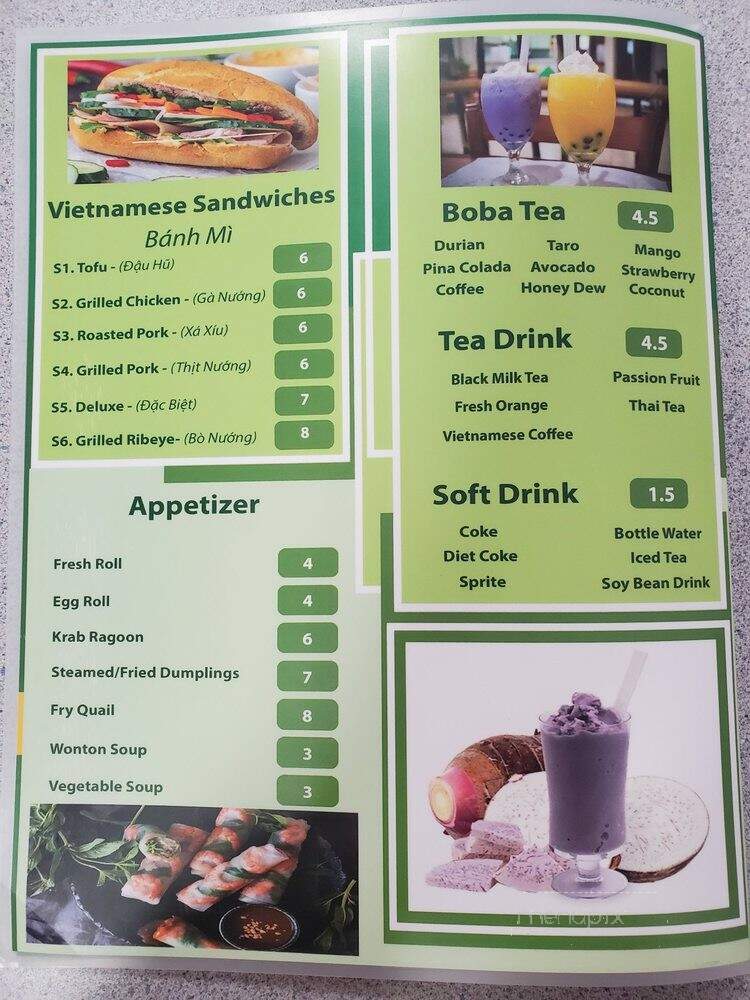 Saigon Bay Vietnamese - Tampa, FL menu_pic