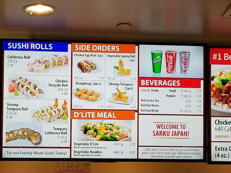 Sakura Japan - Orange Park, FL menu_pic
