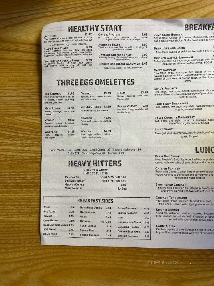 Sam's Country Kitchen - Homestead, FL menu_pic