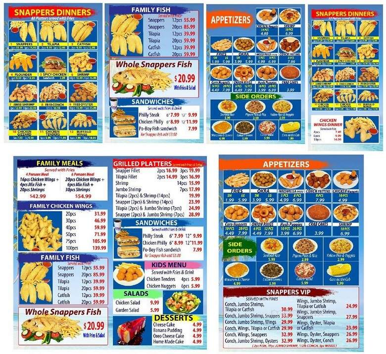 Sea Town-Liberty City - Miami, FL menu_pic