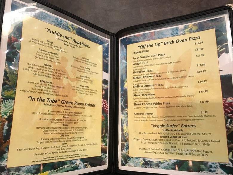 Shark Pit Bar & Grill - Cocoa Beach, FL menu_pic