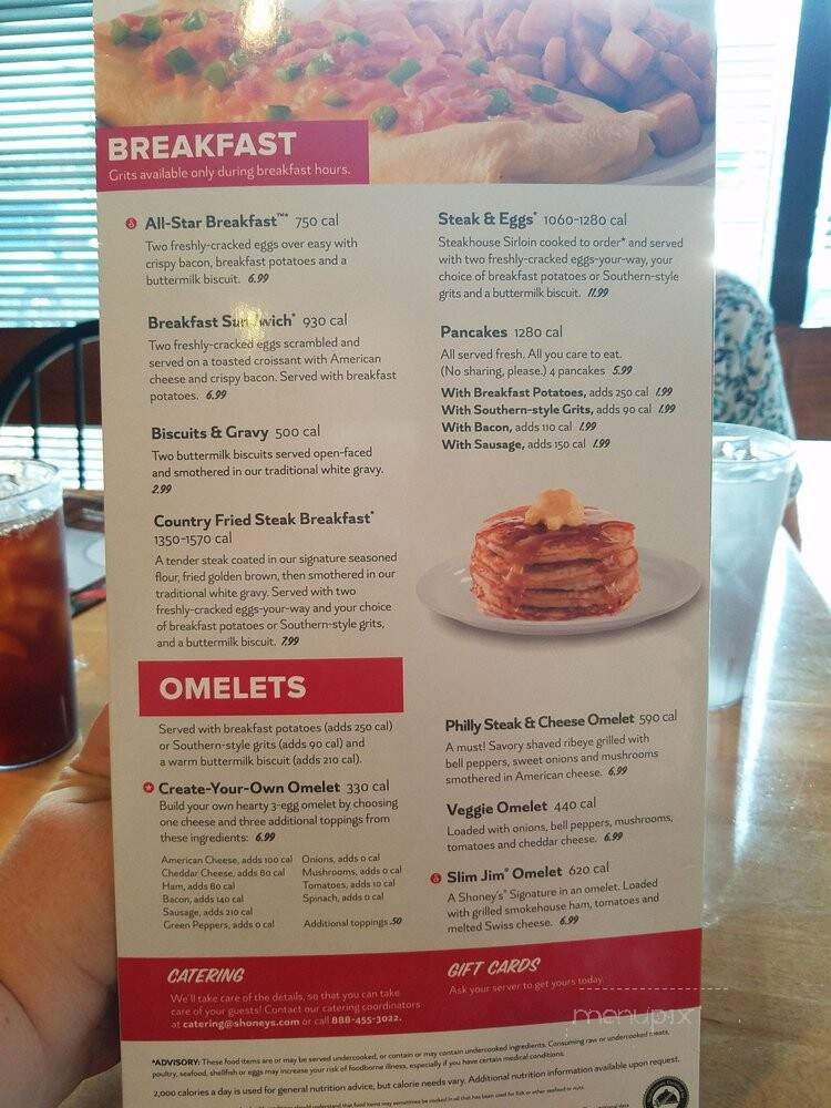 Shoney's - Orlando, FL menu_pic