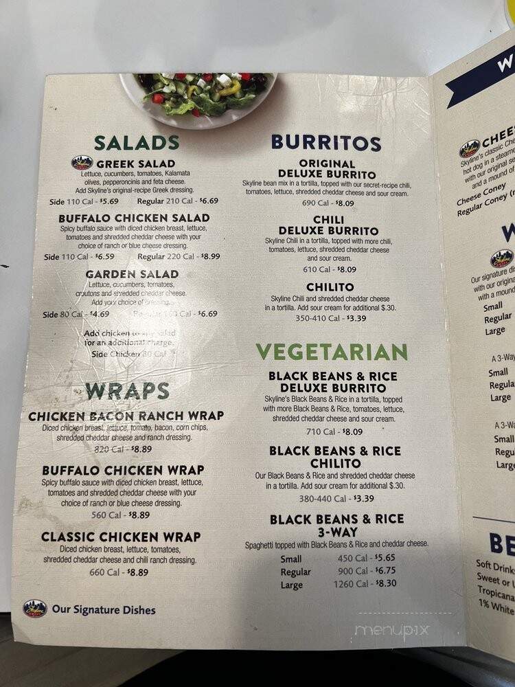 Skyline Chili - Fort Myers, FL menu_pic