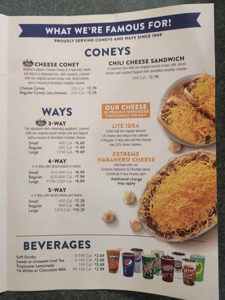 Skyline Chili - Sunrise, FL menu_pic