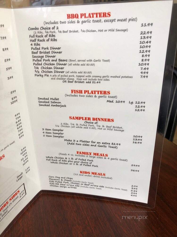 Smokin Out - Holiday, FL menu_pic