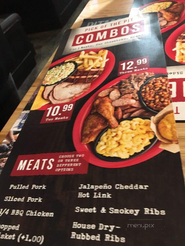 Sonny's Real Pit Bar-B-Q - Fort Myers, FL menu_pic
