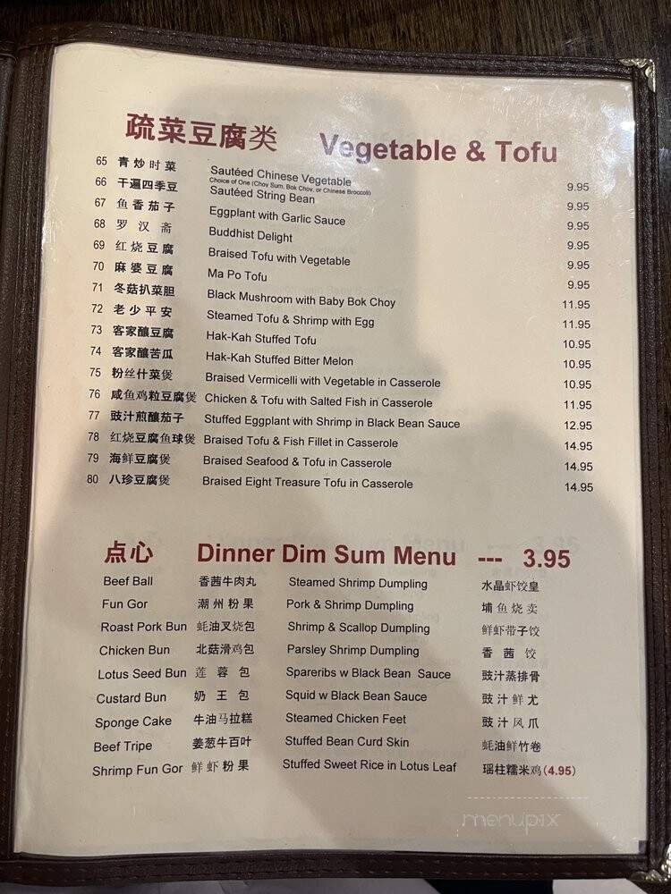 South Garden Chinese Restaurant - Miami, FL menu_pic